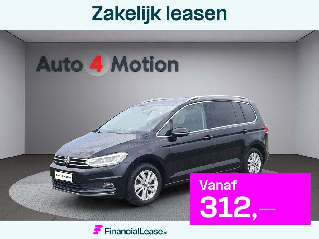 Volkswagen TOURAN 1.5TSI Highline 7p Met ECC I NAVIG I PANO, Euro 6, 4 cilinders, 150 pk, 7 stoelen