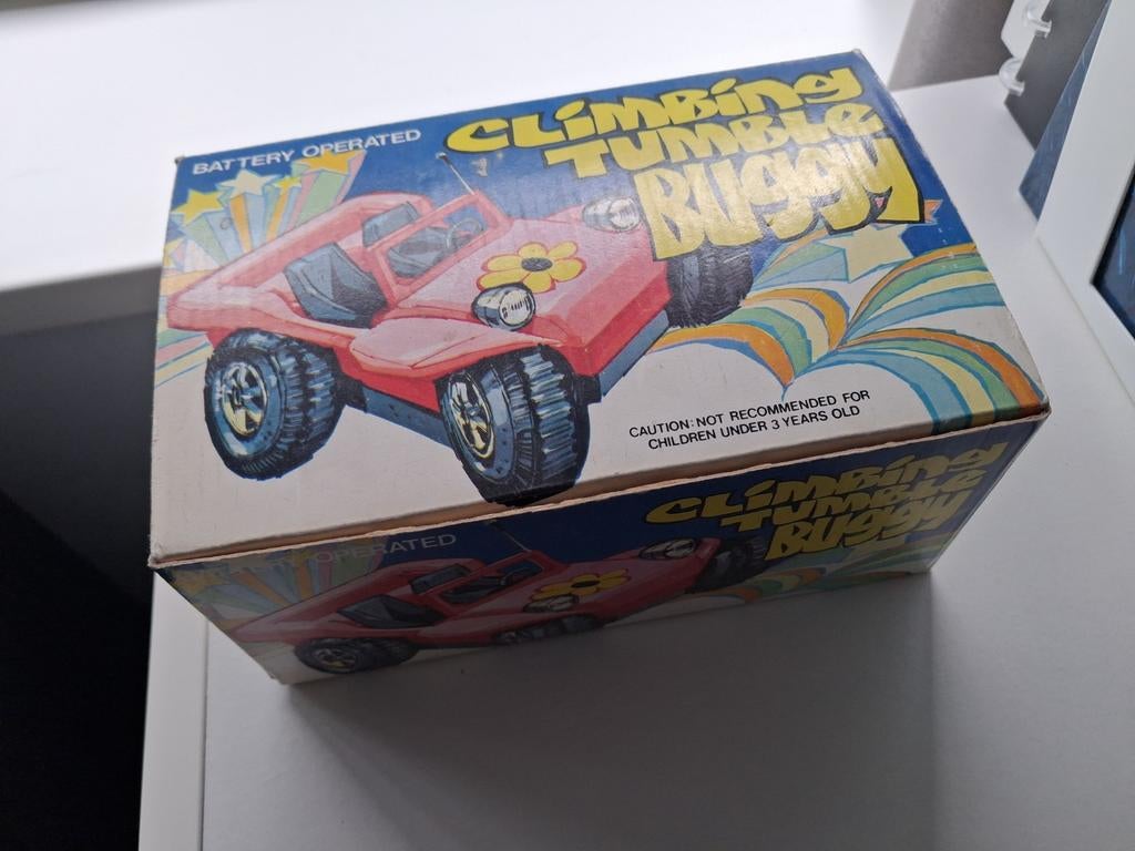 Climbing tumble buggy vintage jeep, Ophalen of Verzenden, Groter dan 1:32, Auto, Overige merken