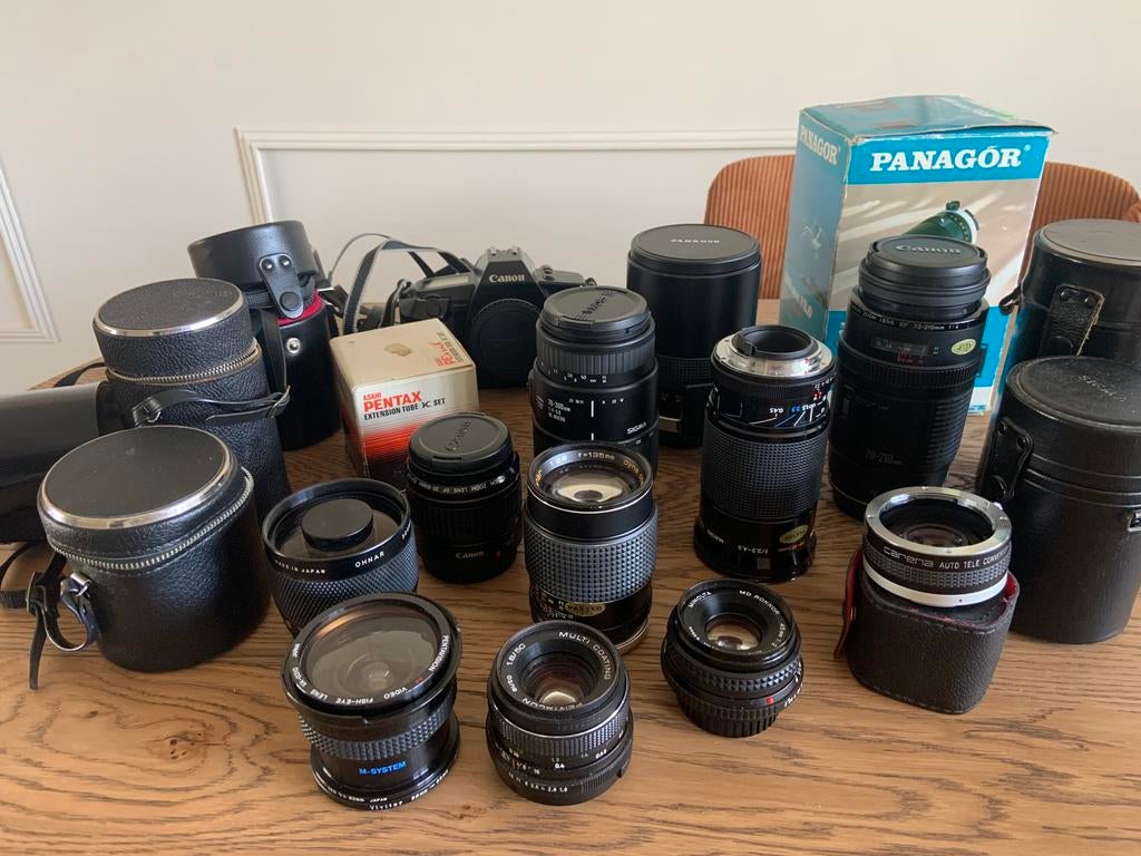 Diverse lensen (vintage) (Canon, Pentacon, Sigma etc), Audio, Tv en Foto, Fotografie | Lenzen en Objectieven, Ophalen of Verzenden