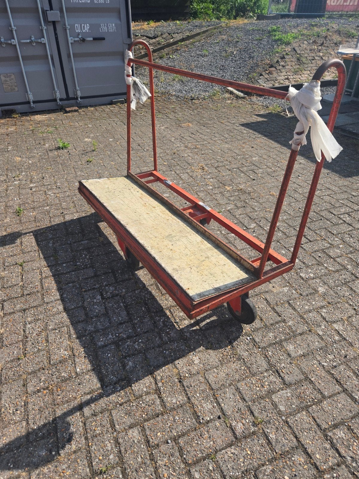 Glaskar / Kozijnenkar in goede staat, Doe-het-zelf en Verbouw, Transportwagens, Ophalen of Verzenden