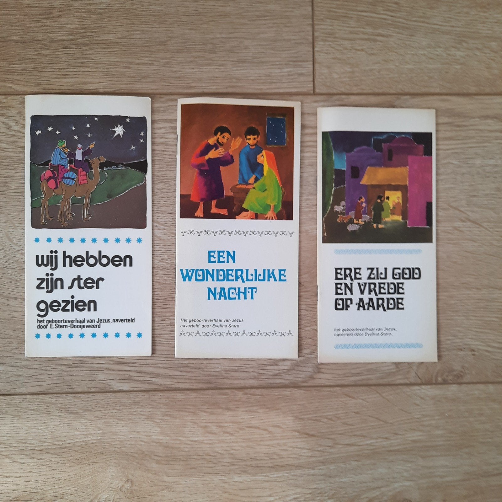 3x boekje Geboorteverhaal van Jezus, kerst, Kerstmis, Ophalen of Verzenden, Zo goed als nieuw