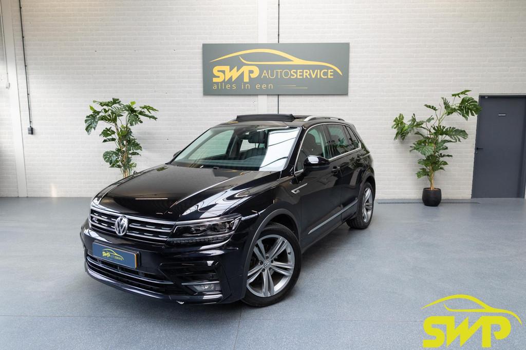Volkswagen Tiguan 1.5 TSI ACT Highline Business R | Pano | M, Auto's, Zwart, Leder, Bedrijf, SUV of Terreinwagen