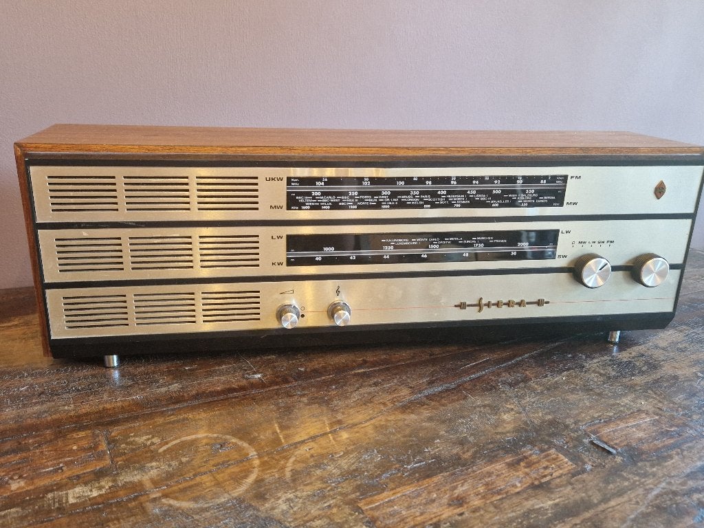 VINTAGE Siera BUIZENRADIO UIT DE JAREN '60 SA4311A, Ophalen of Verzenden