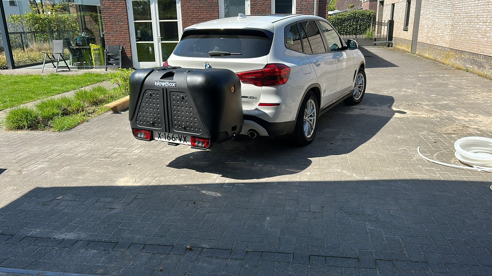 Ruime Trekhaakkoffer Bagagebox te huur koffer twobox licht, Ophalen, Trekhaakdrager
