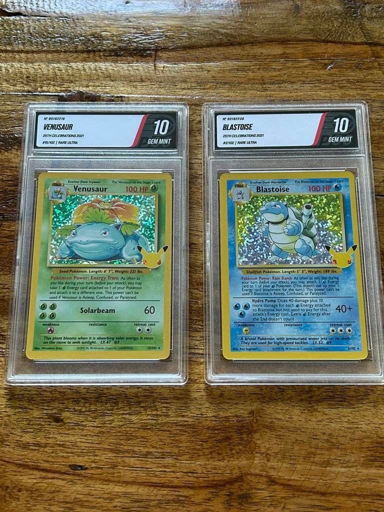 Blastoise & Venusaur pokestock 10, Ophalen of Verzenden, Zo goed als nieuw