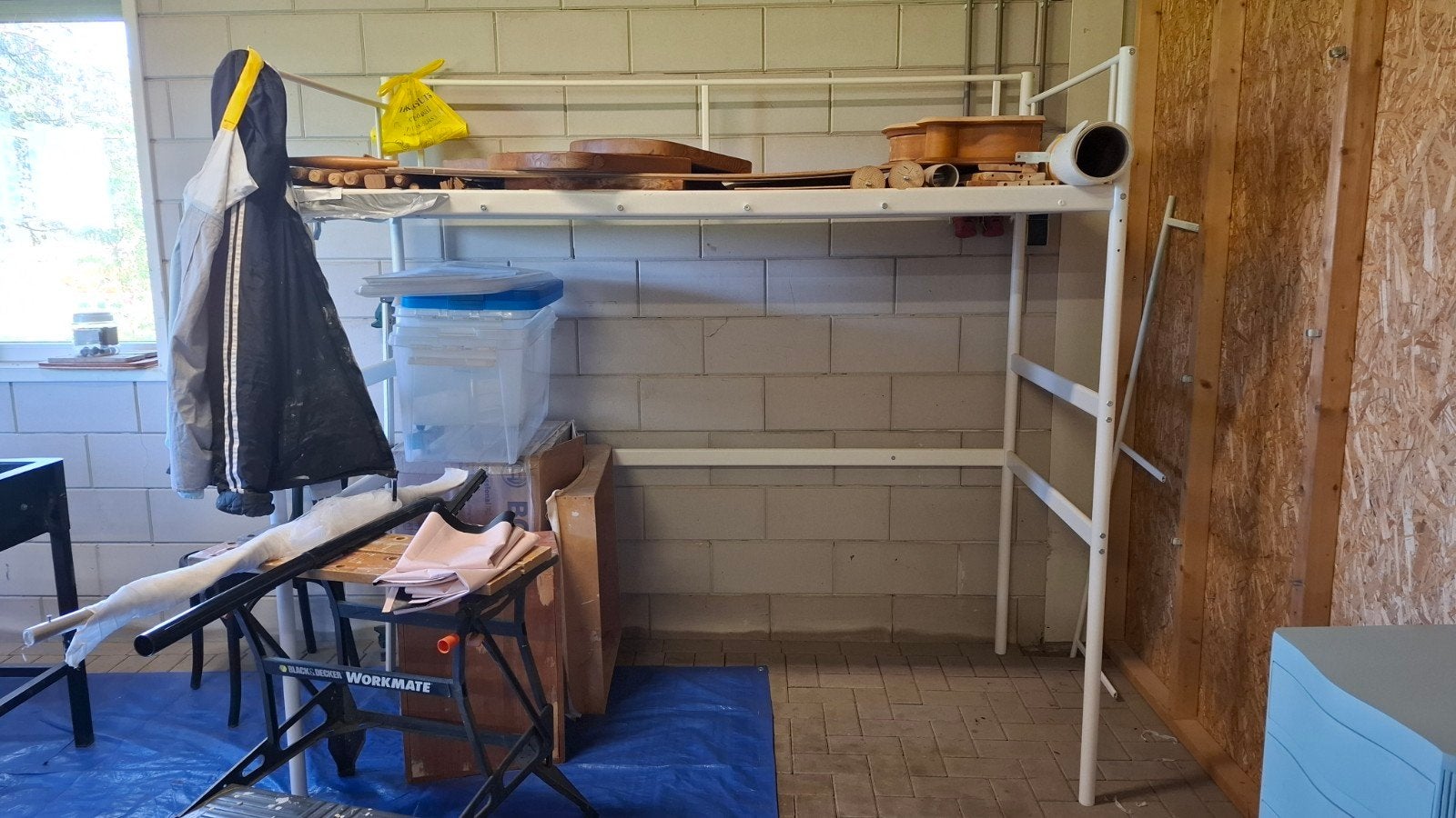 Ikea Vitvar hoogslaper, Ophalen, Gebruikt