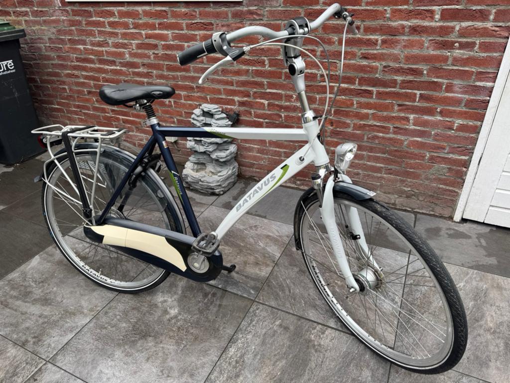 ZGAN Batavus herenfiets 7 versnellingen, Versnellingen, Batavus, Ophalen of Verzenden, Zo goed als nieuw