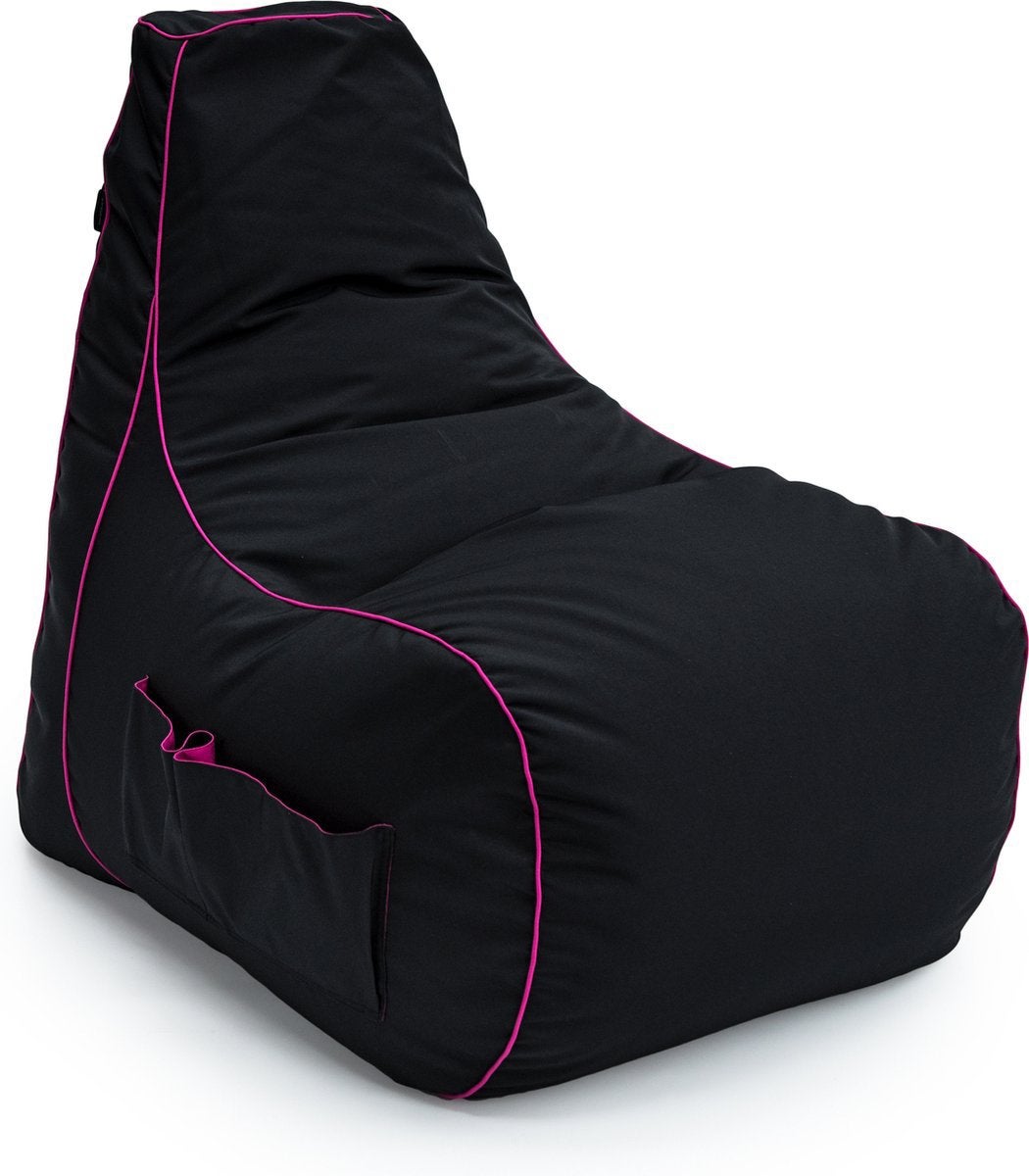 Roze game zitzak, Huis en Inrichting, Ophalen, Zo goed als nieuw, Zwart