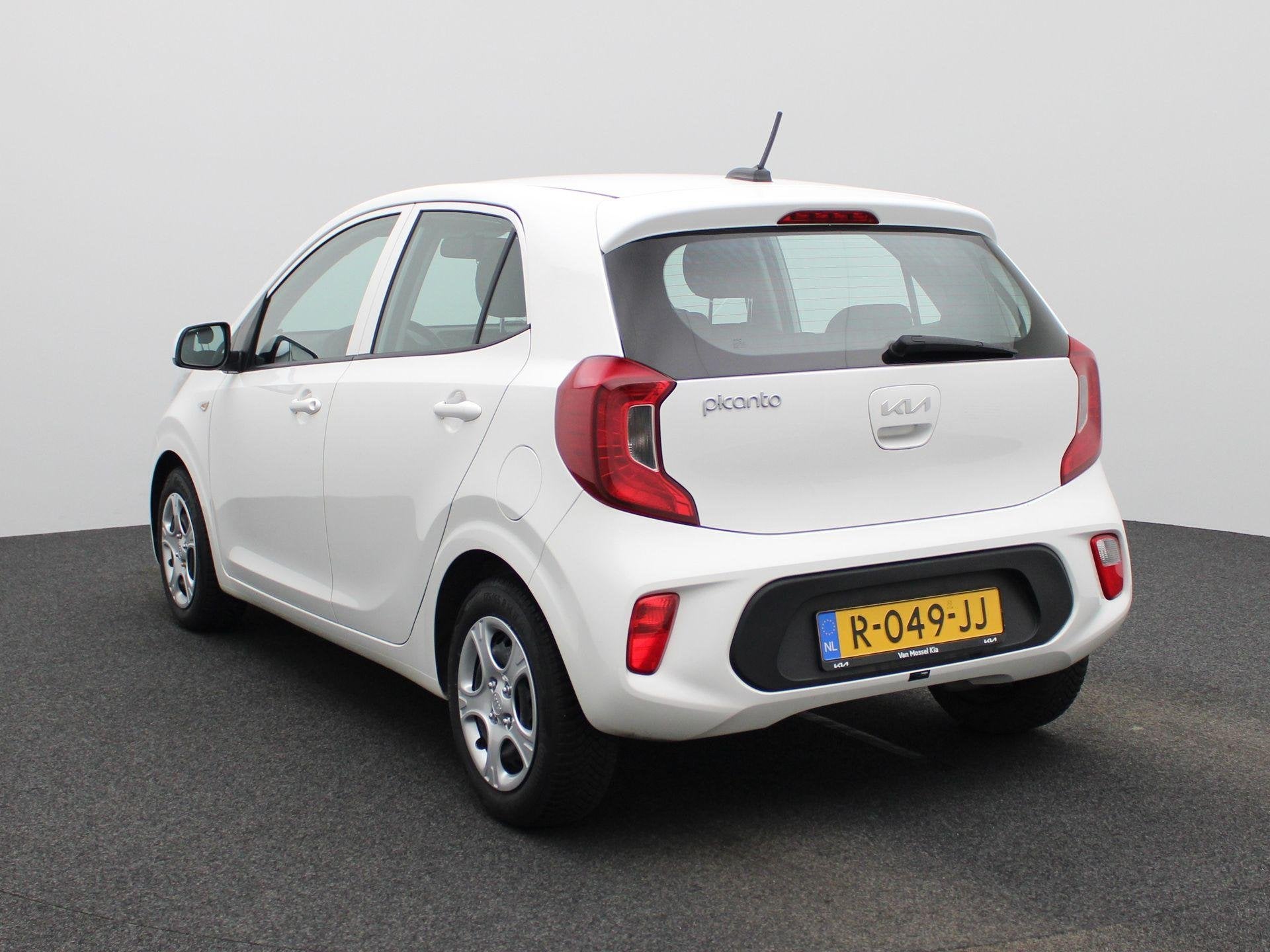 Kia Picanto 1.0 DPi ComfortLine | Automaat | Airco | Cruise, Auto's, Kia, Gebruikt, Euro 6, 4 stoelen, Wit