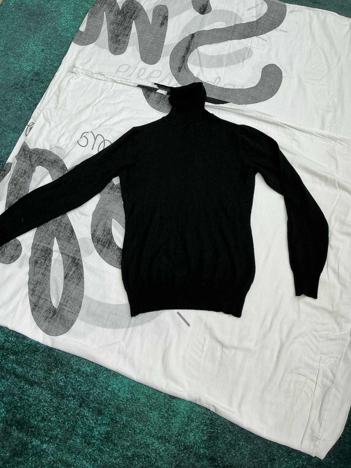 Zwarte coltrui - elegant en comfortabel maat L, Kleding | Dames, Ophalen of Verzenden, Nieuw, Maat 42/44 (L), Zwart