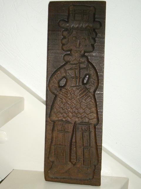 Speculaasplank Abraham Houten Koekplank, Antiek en Kunst, Antiek | Keukenbenodigdheden, Ophalen