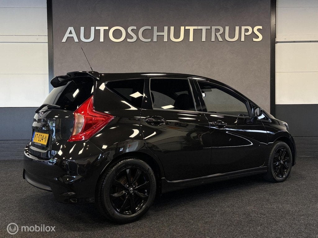 Nissan Note 1.2 Black Edition 1e EIGENAAR / NAP / NAVI / AIR, Auto's, Nissan, Stof, 1198 cc, Bedrijf, Handgeschakeld