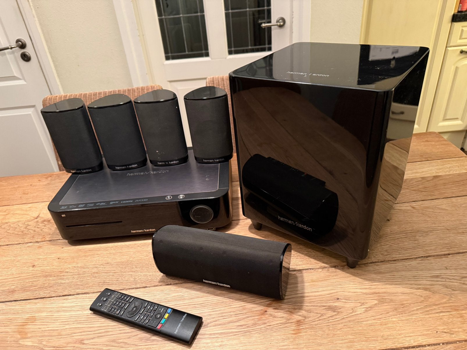 Harman Kardon BDS 570 5.1 home cinema set met Blue-ray 3D, Ophalen, Gebruikt, Cd-speler, Overige merken