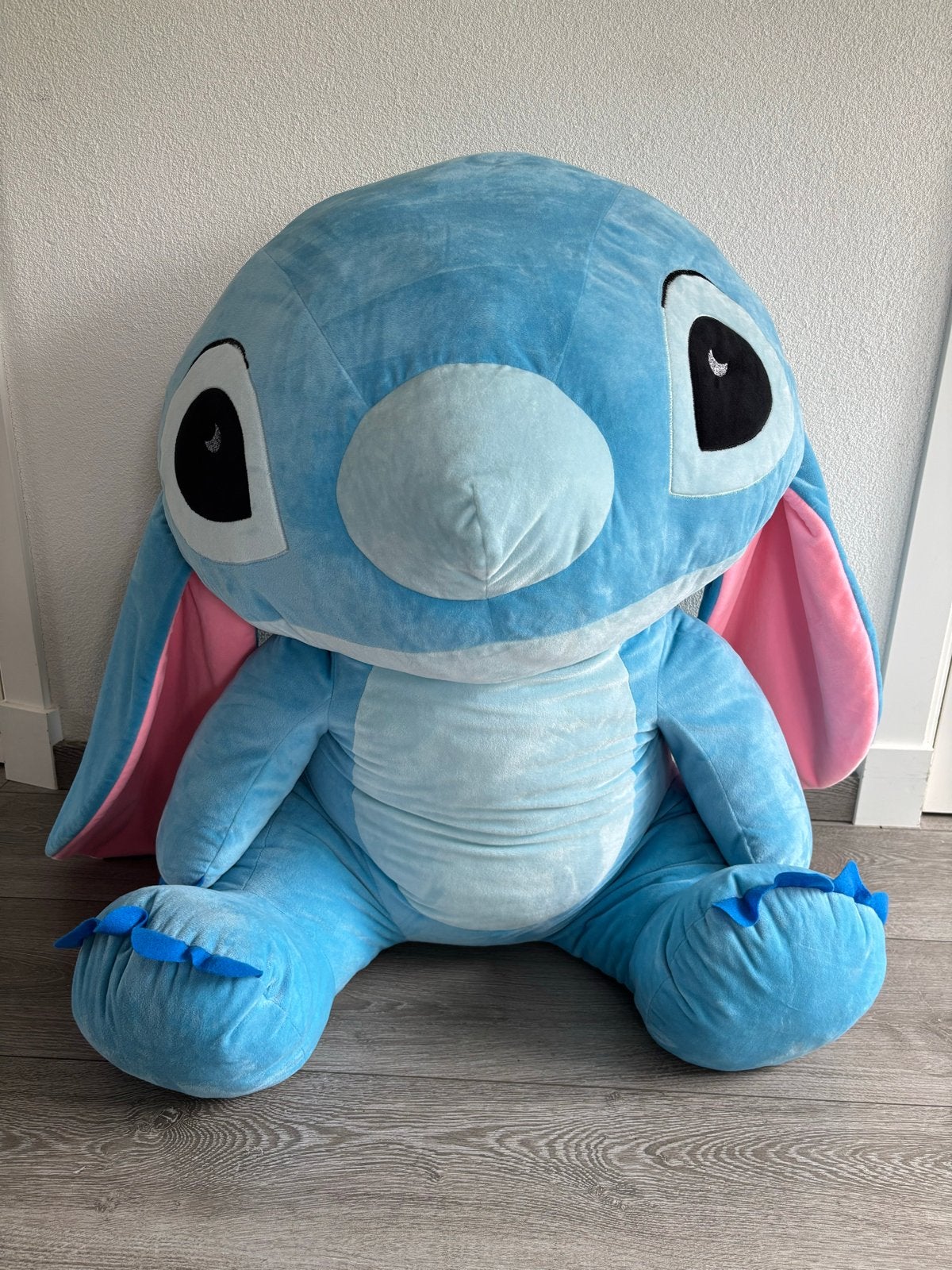Grote Stitch Knuffel - Zo goed als nieuw, Ophalen, Disney, Overige typen, Blauw