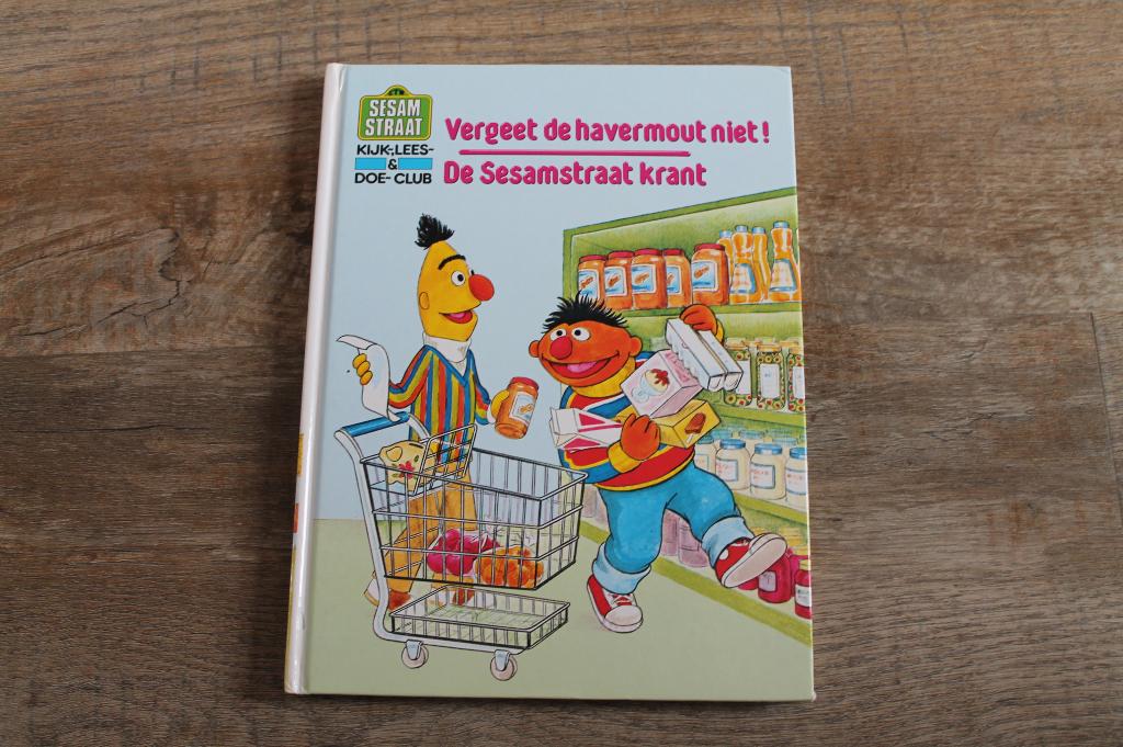 Sesamstraat - 2 verhalen, Boeken, Fictie algemeen, Ophalen of Verzenden, Zo goed als nieuw, Lex goudsmit
