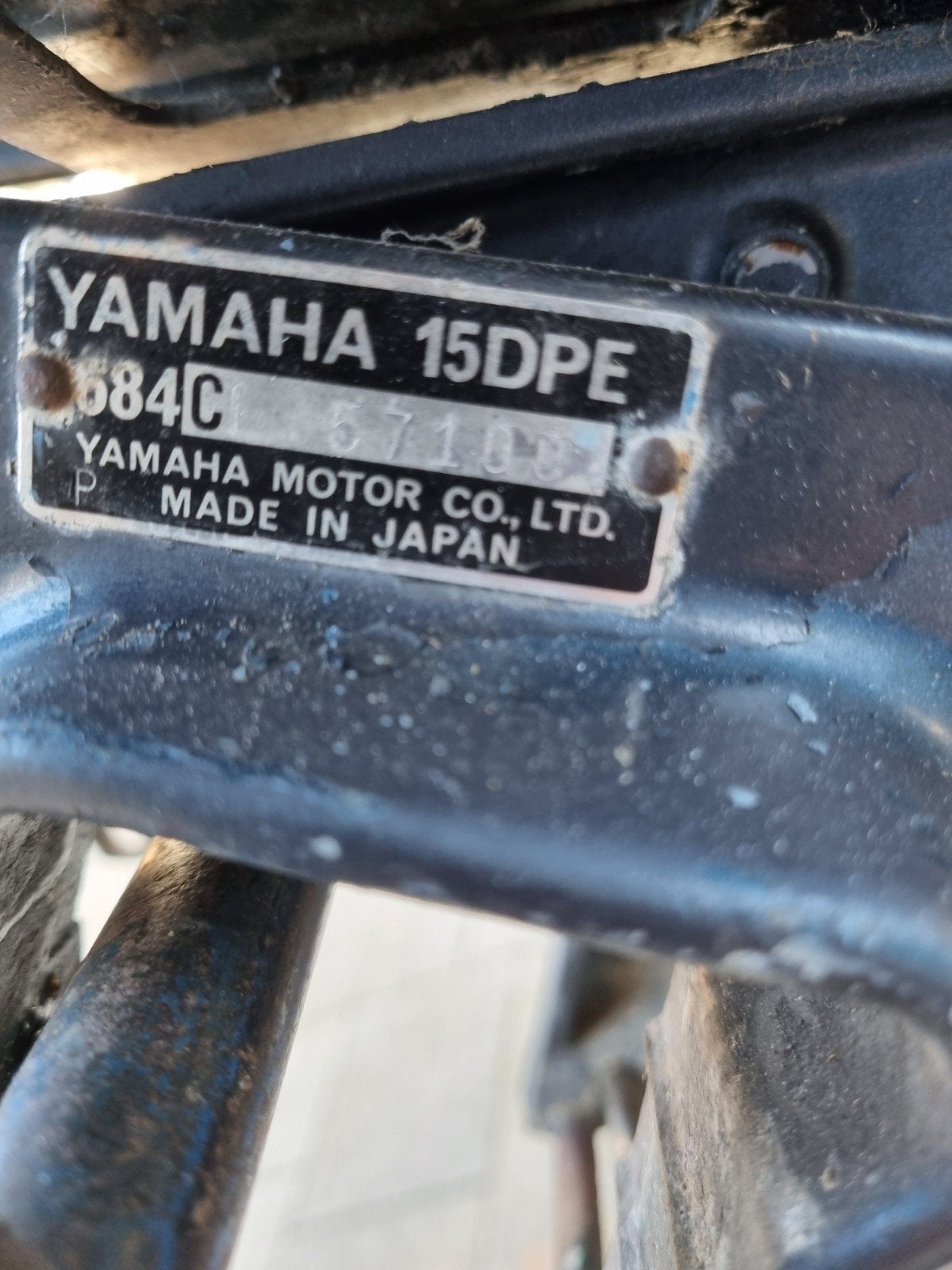 Yamaha 15DPE langstaart, Watersport en Boten, Bootonderdelen, Ophalen, Gebruikt, Motor en Techniek