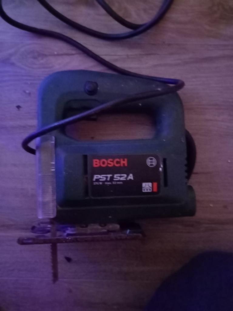 Bosch PST 52 A Decoupeerzaag - Gebruikt, Doe-het-zelf en Verbouw, Gereedschap | Zaagmachines, Gebruikt, Decoupeerzaag, Ophalen of Verzenden