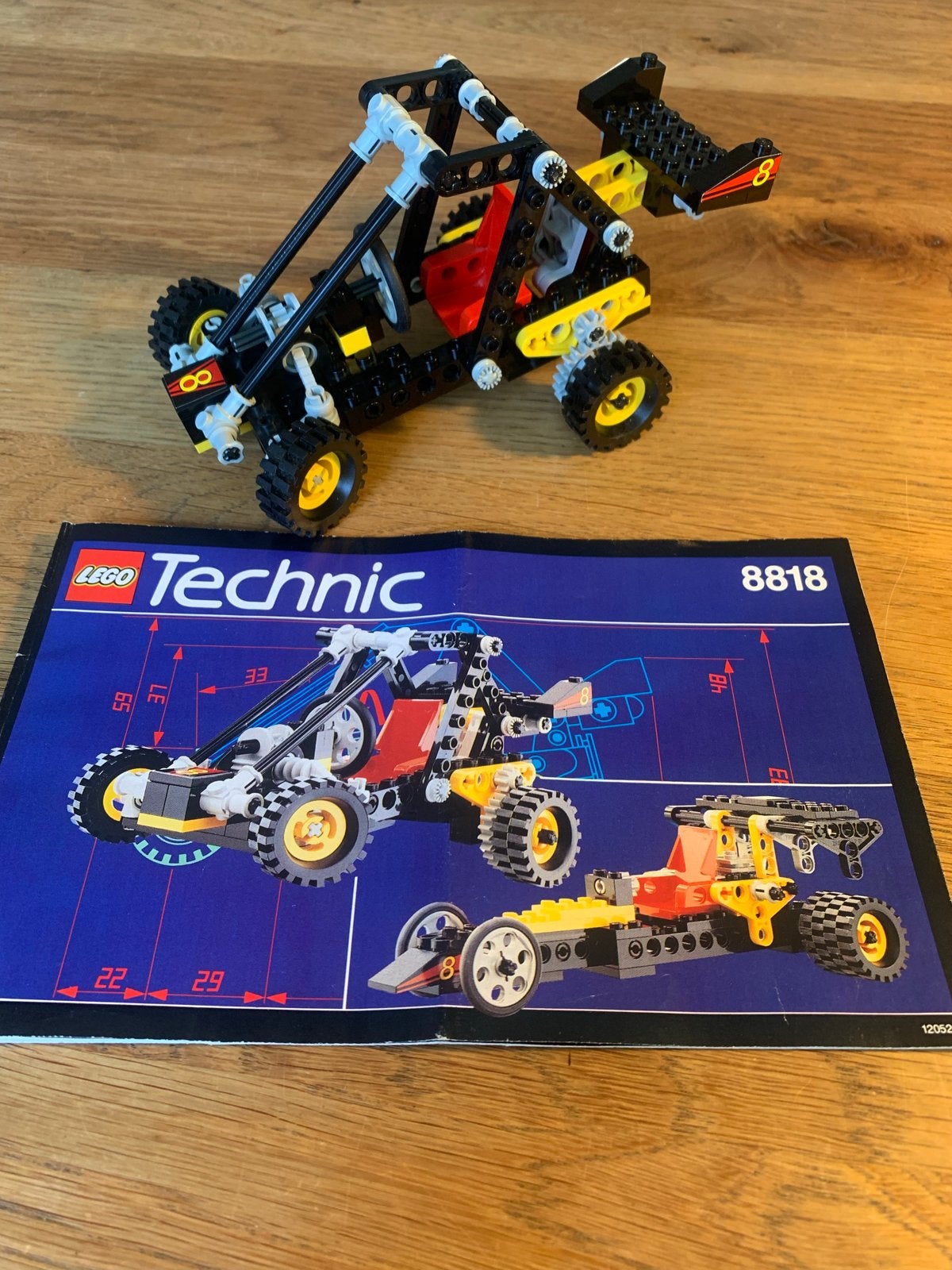 Lego Technic 8818 Dune Buggy met instructieboekje, Lego, Compleet, Ophalen of Verzenden, Zo goed als nieuw
