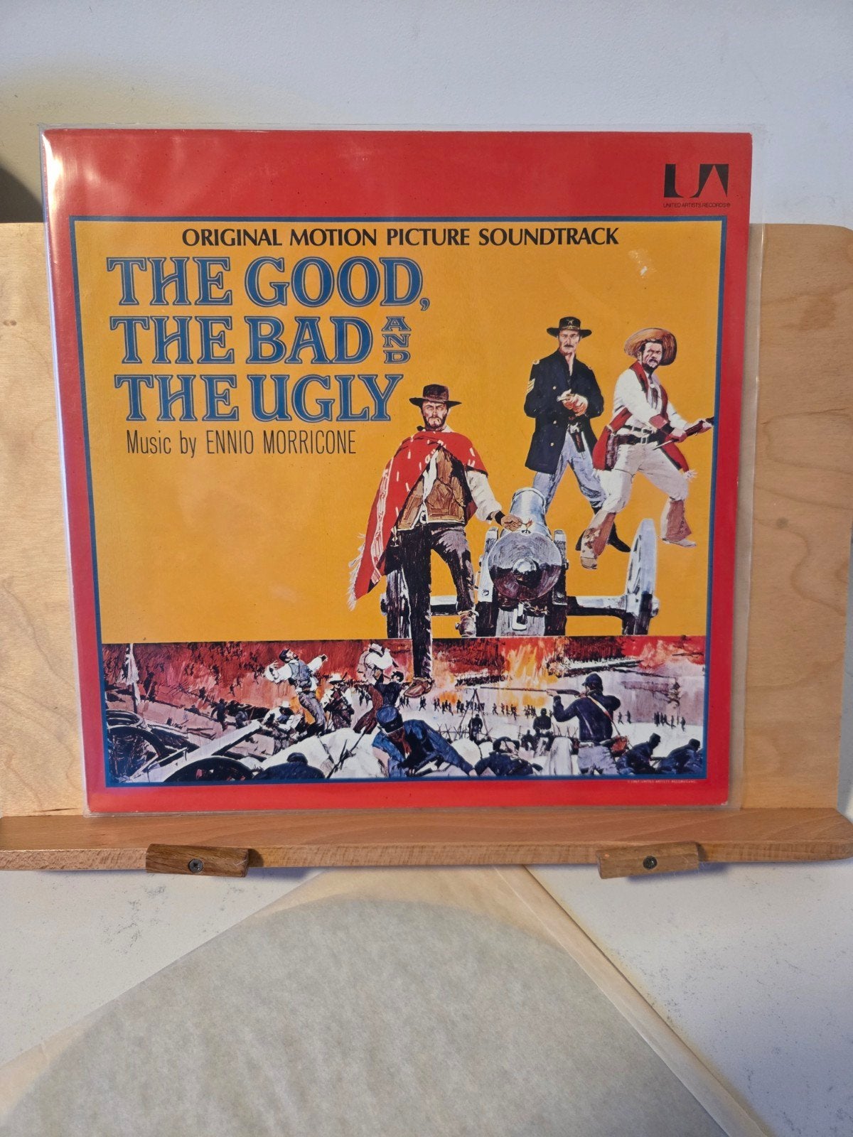 The Good, The Bad And The Ugly – Ennio Morricone LP, Ophalen of Verzenden, Gebruikt, 12 inch