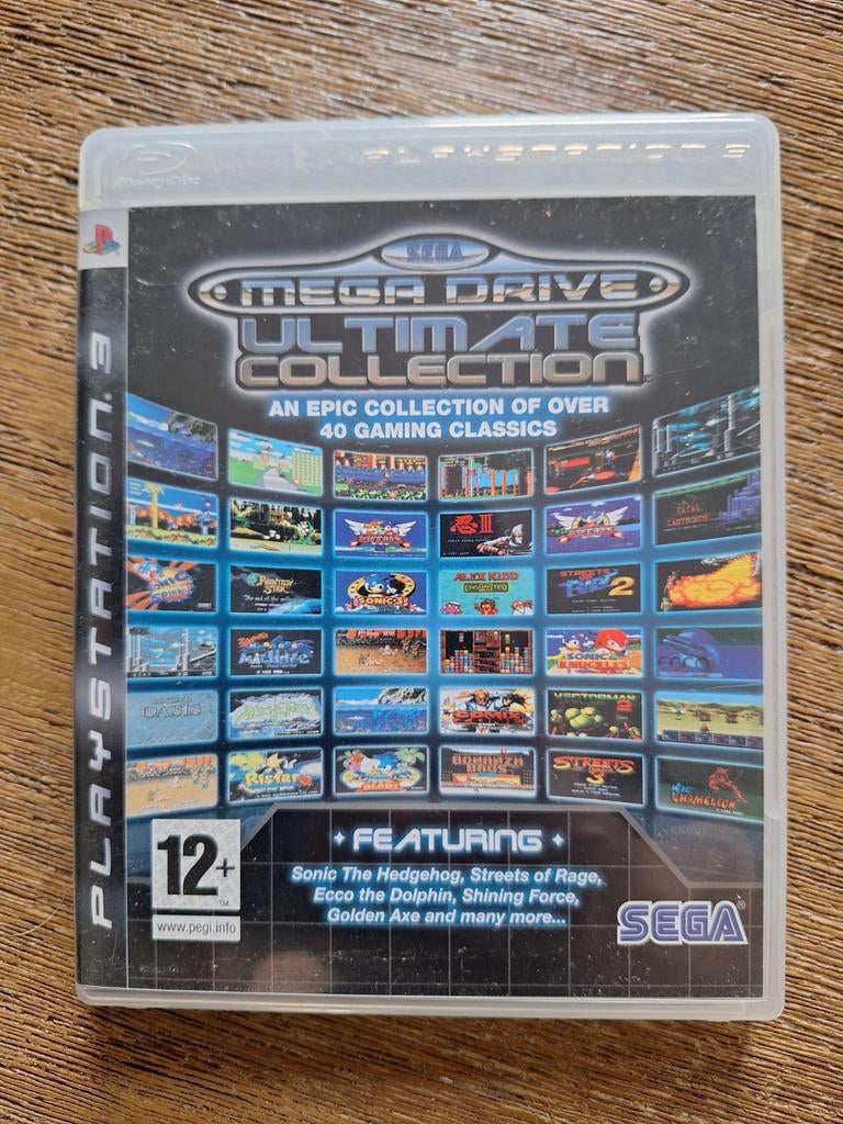 Sega Mega Drive Ultimate Collection PS3, Spelcomputers en Games, Verzenden