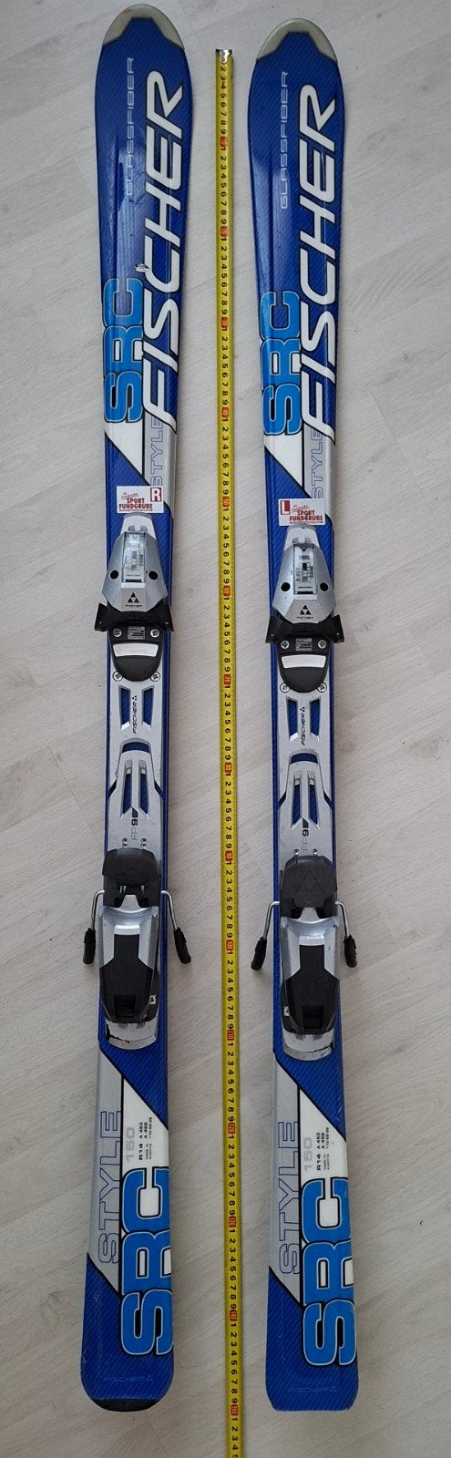 Fischer SRC Style Ski's 150 cm met Fischer FS10 bindingen, Ophalen