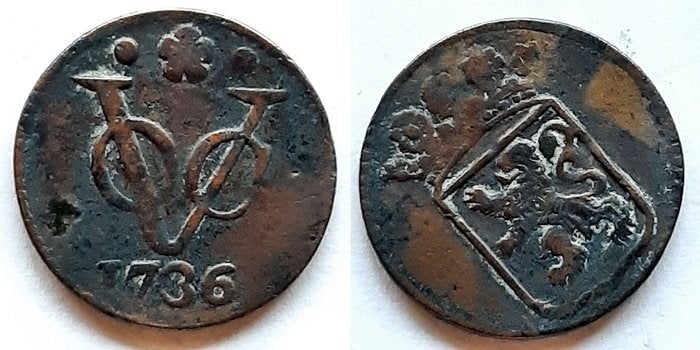 VOC duit Holland 1736, Verzenden, Vóór koninkrijk, Overige waardes