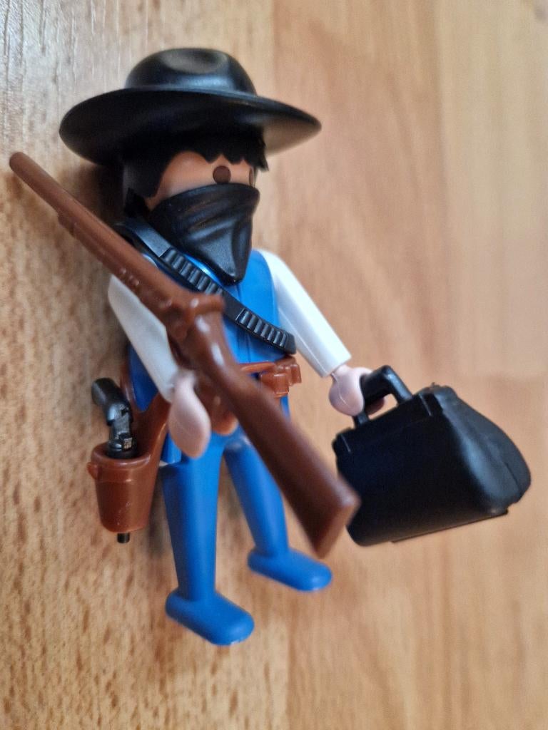 Playmobil 3383 Western bandiet, Ophalen of Verzenden, Zo goed als nieuw, Complete set