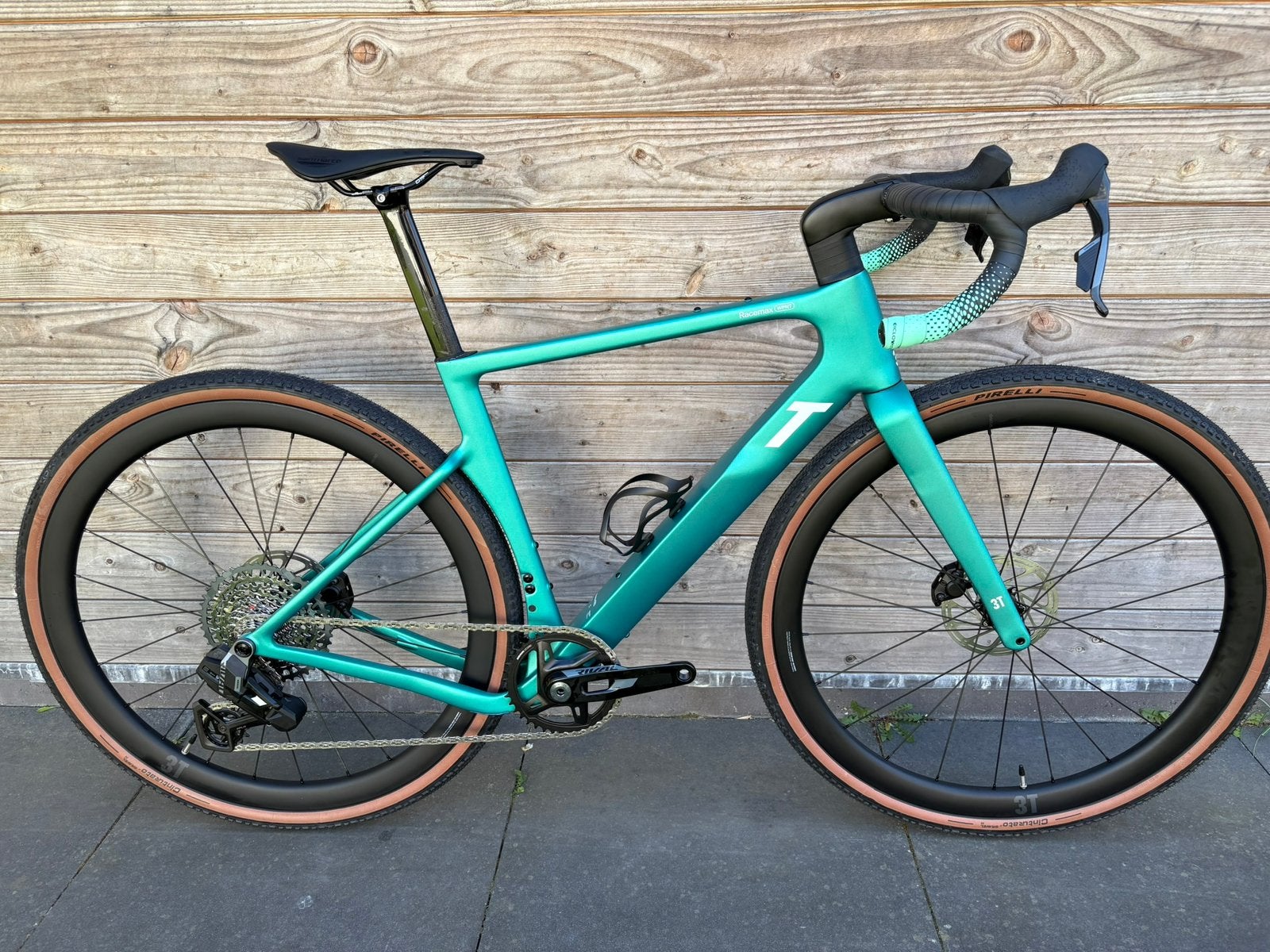 25% KORTING 3T Racemax WPNT Turchese maat S Sram Rival, Fietsen en Brommers, Overige merken, 28 inch, Stalbergweg, Carbon