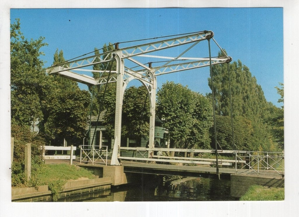 Breukelen  de Danne  met loopbrug, Verzenden, Ongelopen, Utrecht
