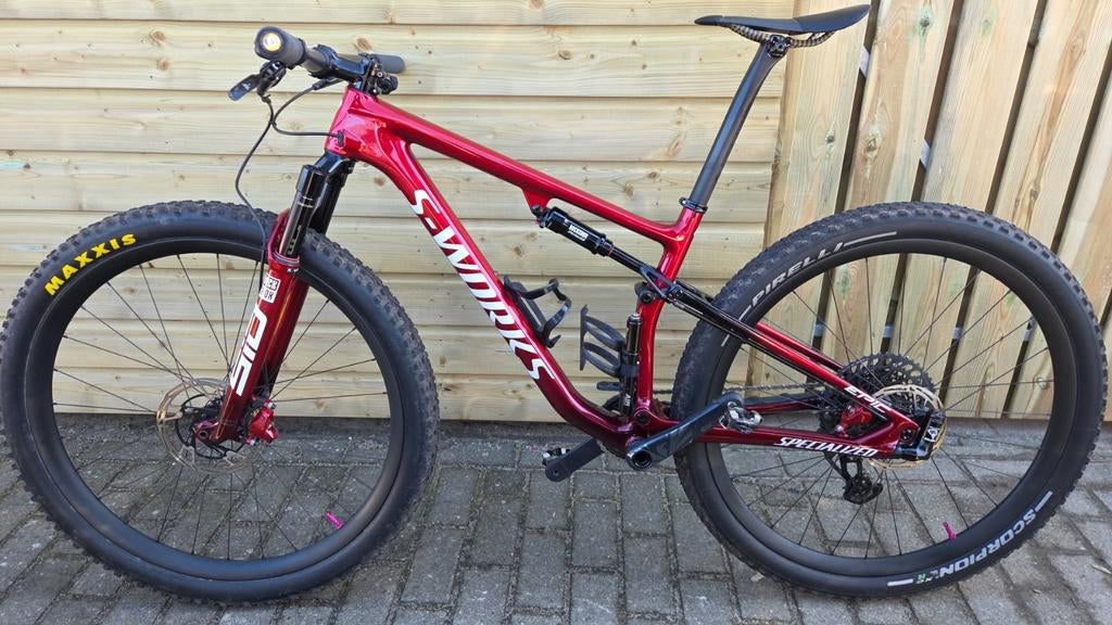 Specialized Epic S-works 2021 maat M, Fietsen en Brommers, Fietsen | Mountainbikes en ATB, Gebruikt, Fully, Schijfrem, 53 tot 57 cm