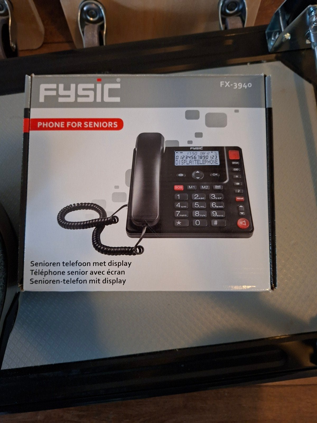 Fysic FX-3940 Senioren Telefoon met Display, Ophalen, Nieuw