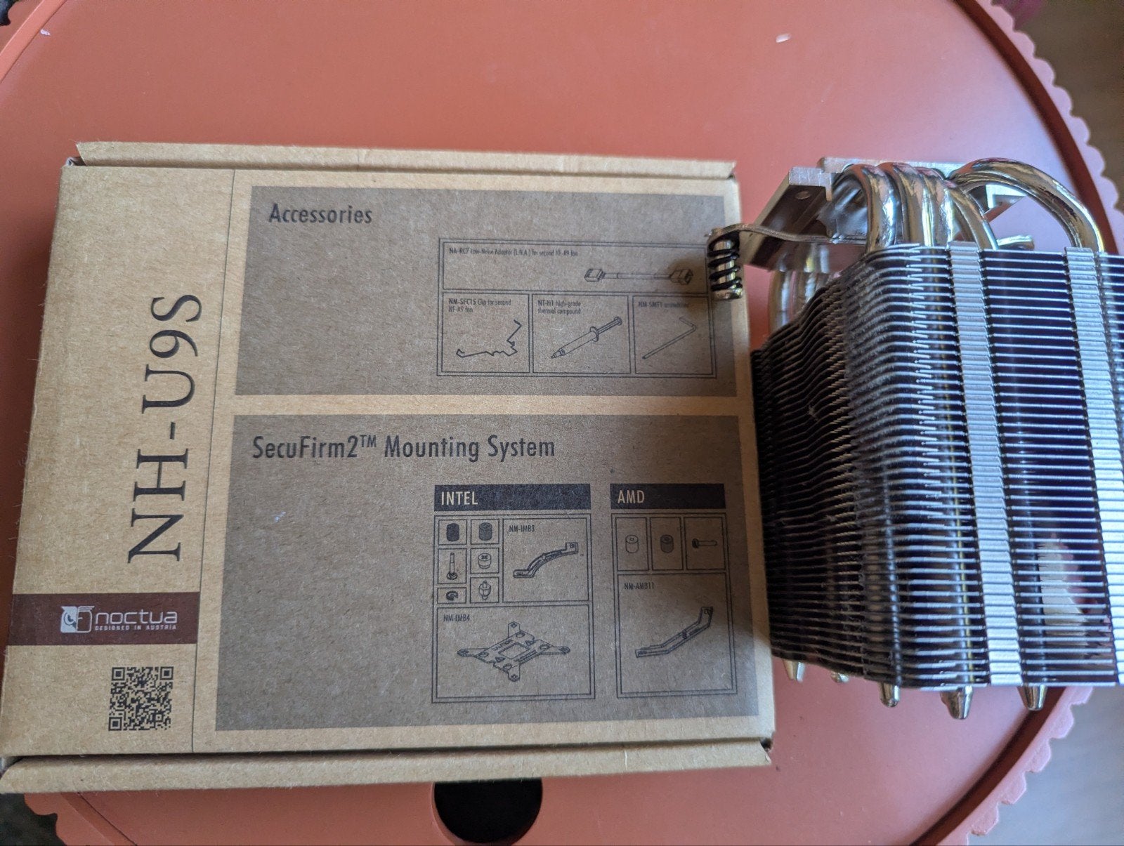 Noctua NH-U9S CPU Koeler - Zo goed als nieuw, Ophalen of Verzenden, Zo goed als nieuw, Luchtkoeling
