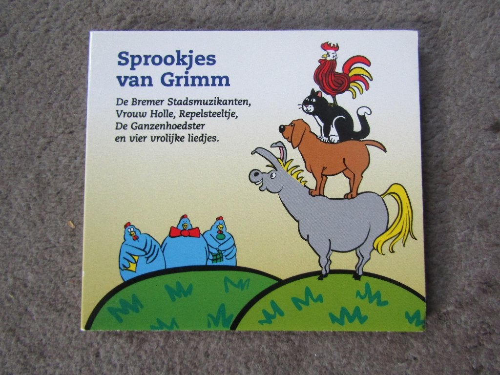 Cd met boekje: Sprookjes van Grimm, Cd's en Dvd's, Ophalen of Verzenden, Gebruikt, Verhaal of Sprookje