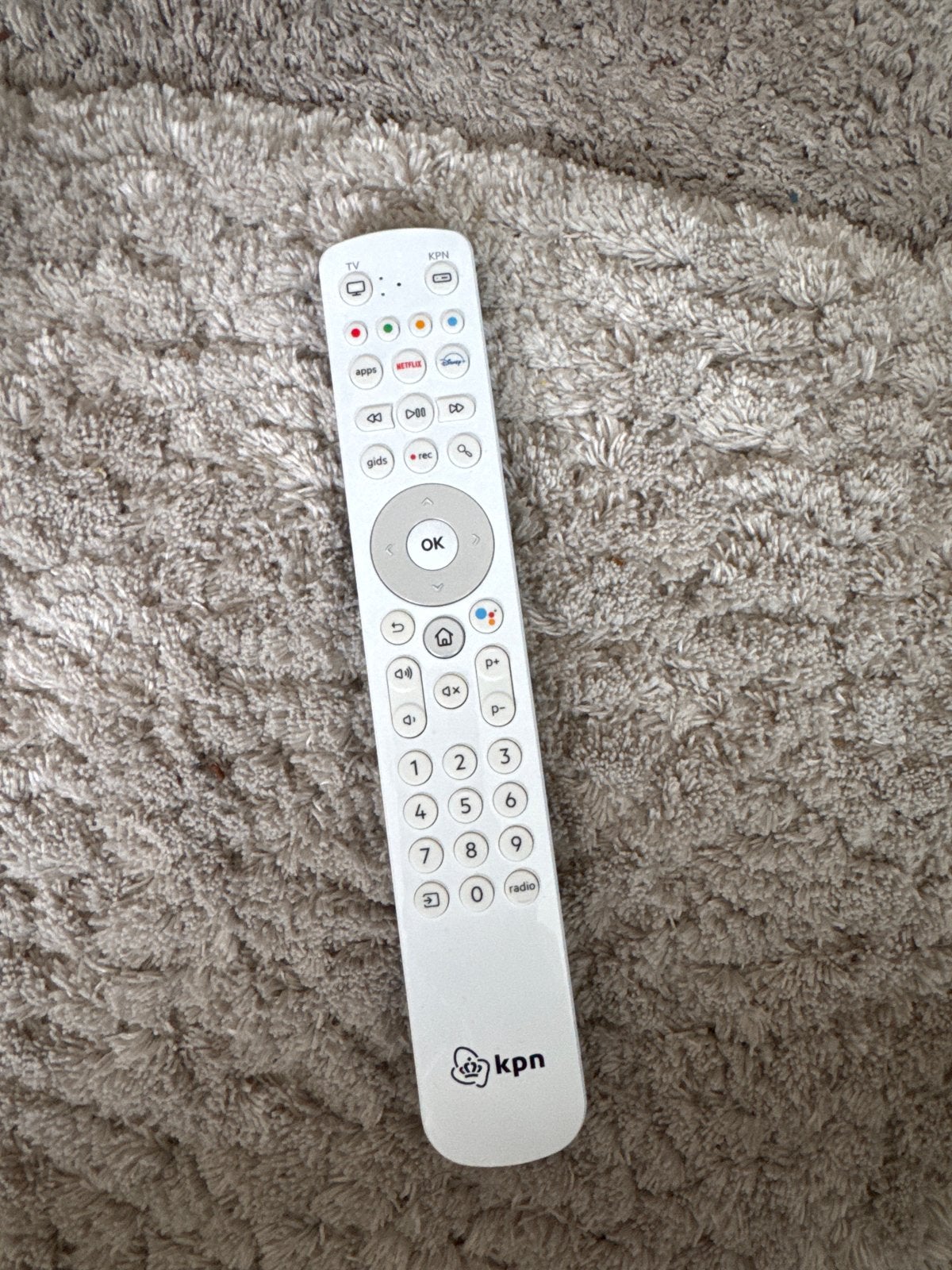 KPN afstandsbediening voor TV en Mediaspeler, Ophalen, Zo goed als nieuw, Origineel, Mediaspeler
