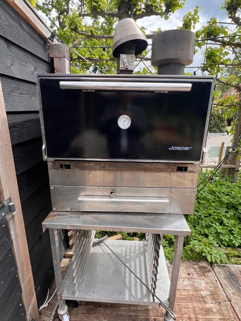 Josper houtskoolgrill, Tuin en Terras, Houtskoolbarbecues, Gebruikt, Ophalen