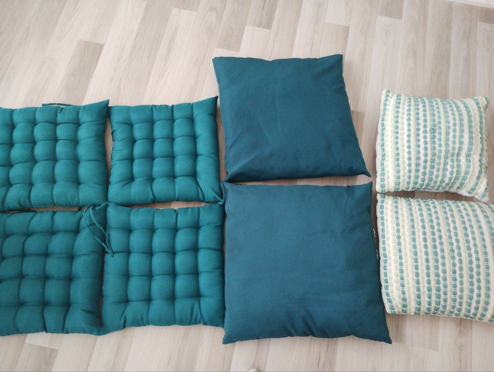 Kussen set 8 kussens, Tuin en Terras, Tuinmeubel-accessoires, Ophalen of Verzenden, Zo goed als nieuw
