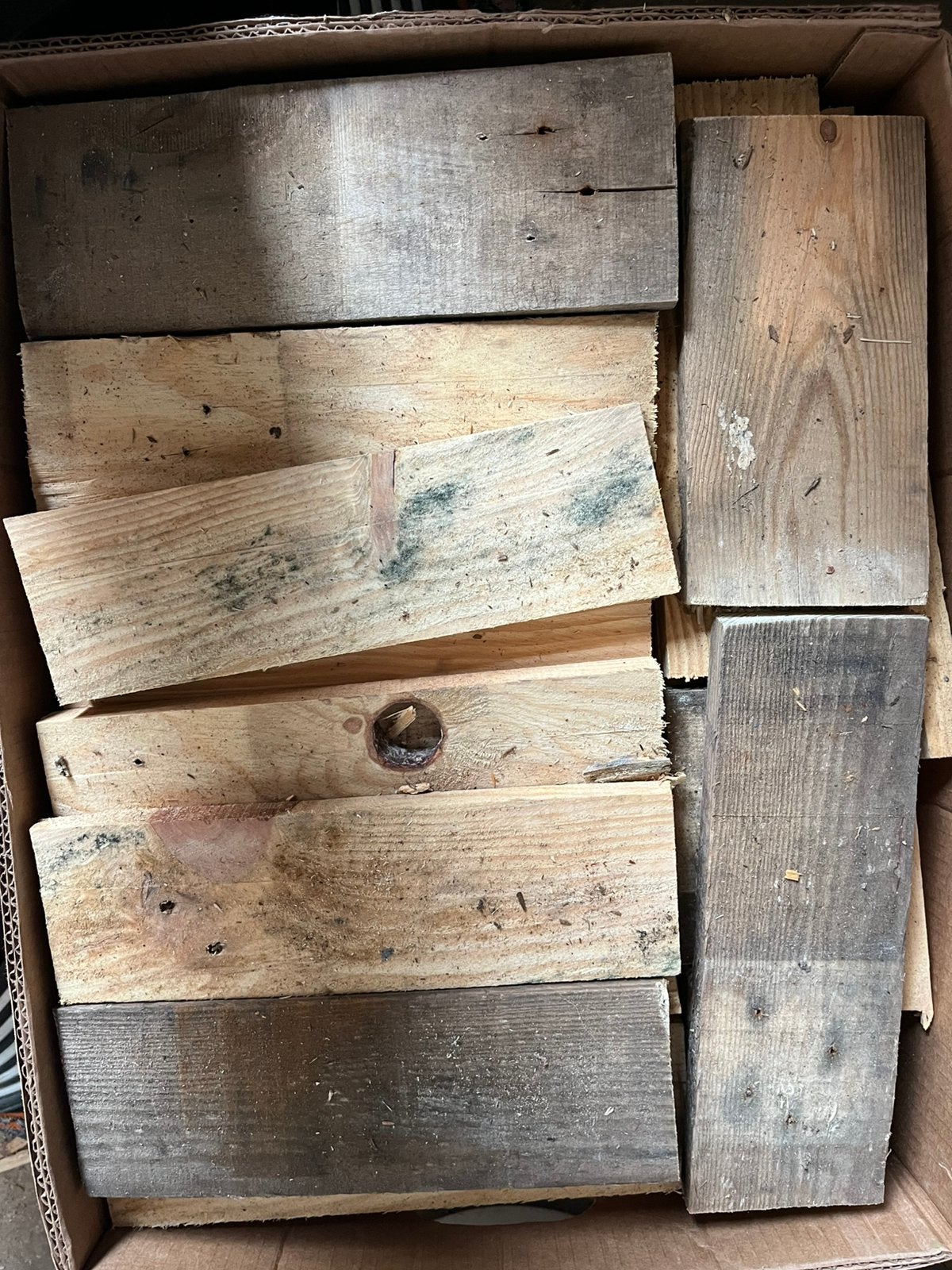 Kachel of vuurkorf hout, Minder dan 3 m³, Ophalen