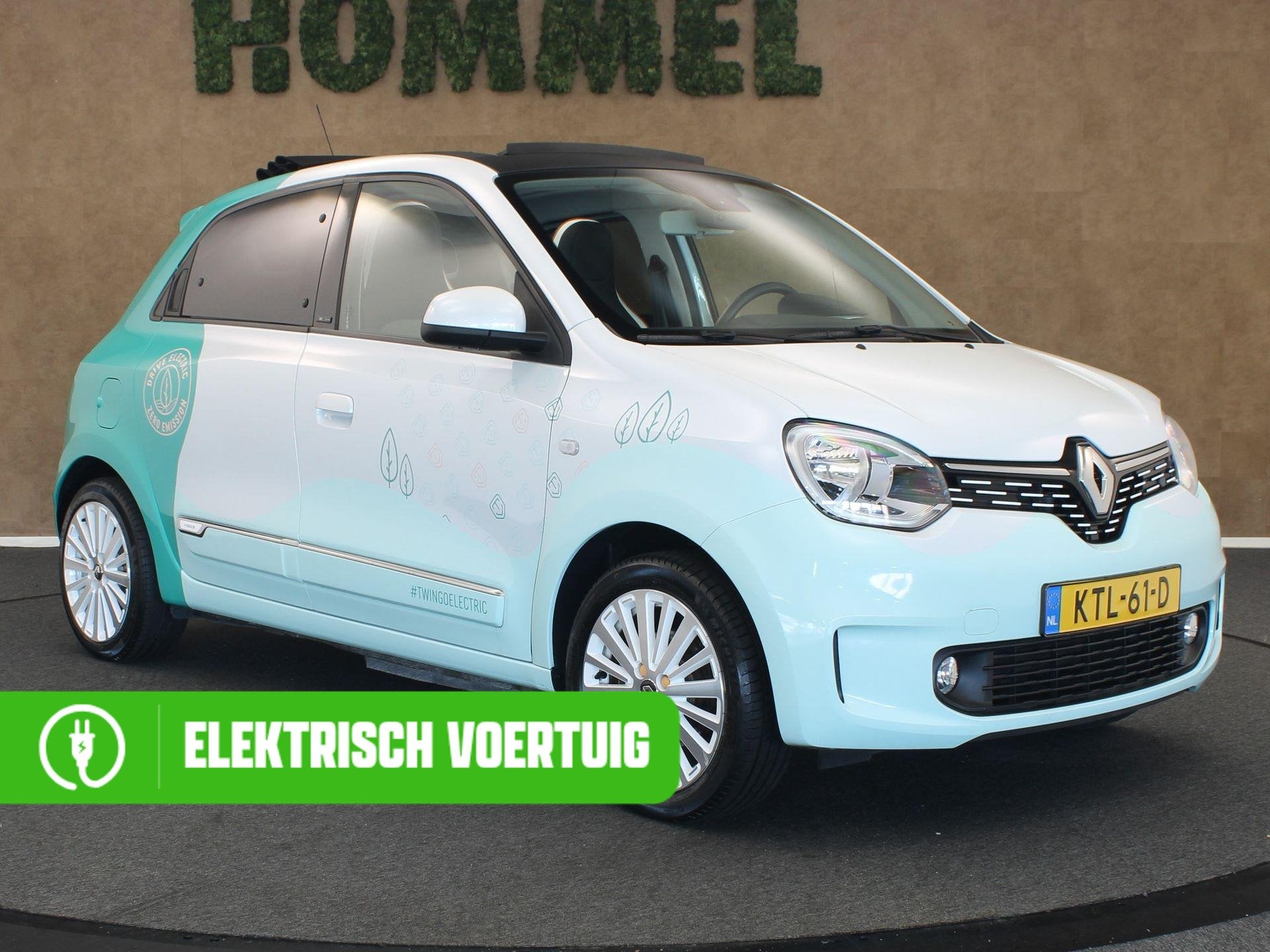 Renault Twingo Z.E. R80 Série Limitée Vibes CABRIO DAK - P, Automaat, Gebruikt, 22 kWh, Wit