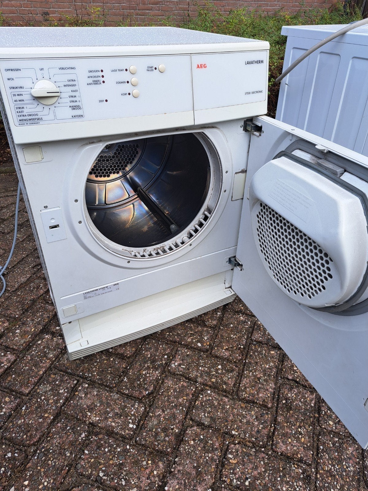 AEG Lavatherm 37320 Electronic wasdroger, 6 tot 8 kg, Gebruikt, Luchtafvoer, Ophalen of Verzenden