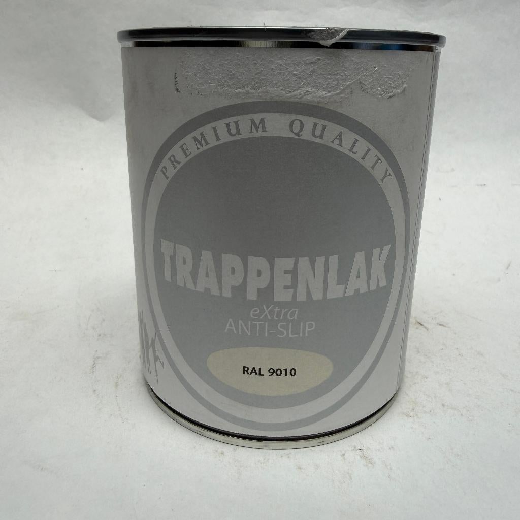 Hermadix Trappenlak Wit RAL 9010 Lak Verf 750ml, Nieuw, Hermadix, Hermadix, Lak