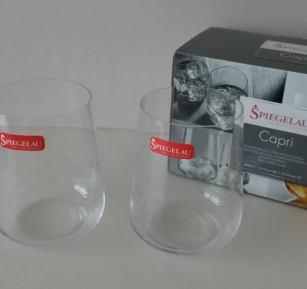Spiegelau mixdrink glazen, Huis en Inrichting, Keuken | Servies, Glas of Glazen, Nieuw, Ophalen of Verzenden, Glas