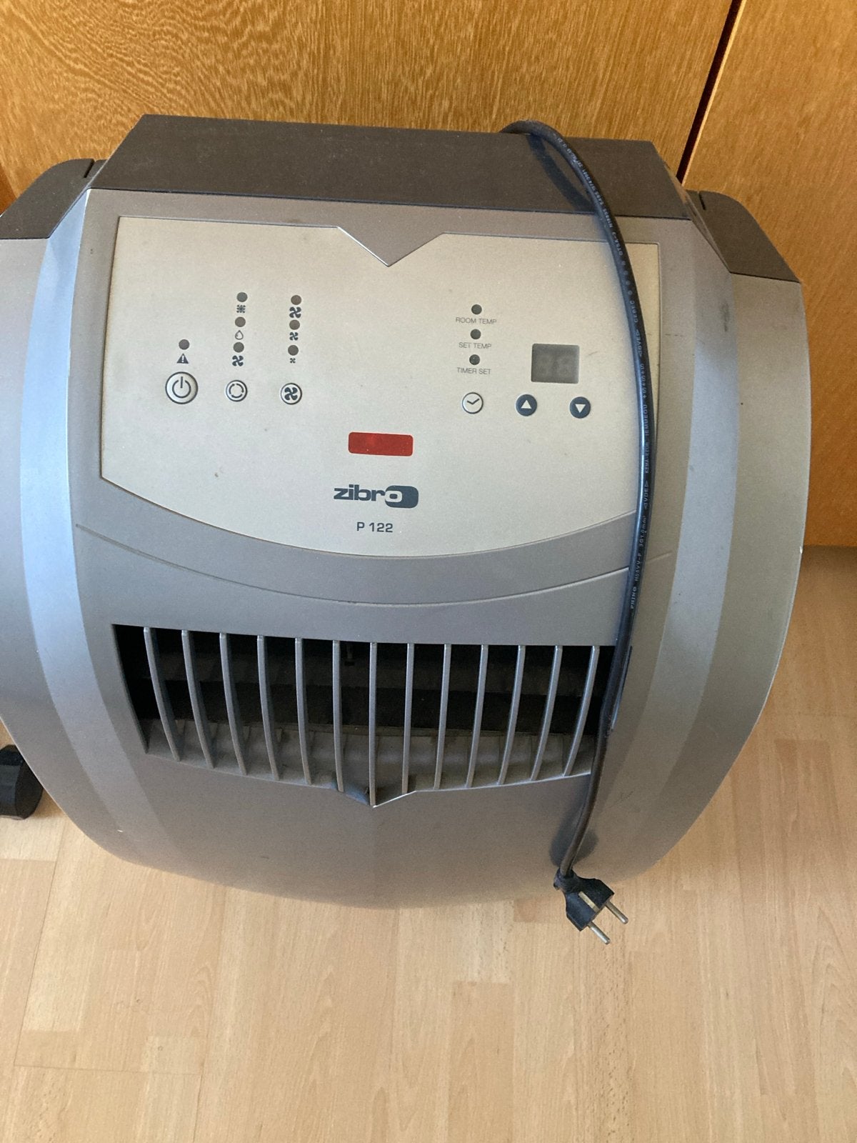 Zibro P122 Mobiele Airco - Inclusief Afstandsbediening, Ophalen, Gebruikt, Minder dan 60 m³, 3 snelheden of meer