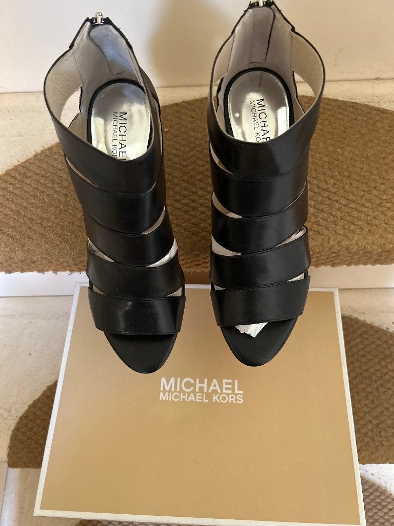 MK Damesschoen maat 41, Michael Kors, Zwart, Ophalen of Verzenden, Zo goed als nieuw