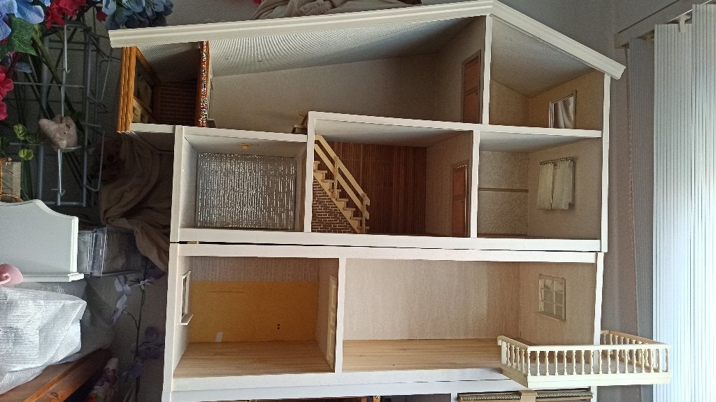 Poppenhuis /inrichtingen, Ophalen, Gebruikt, Poppenhuis