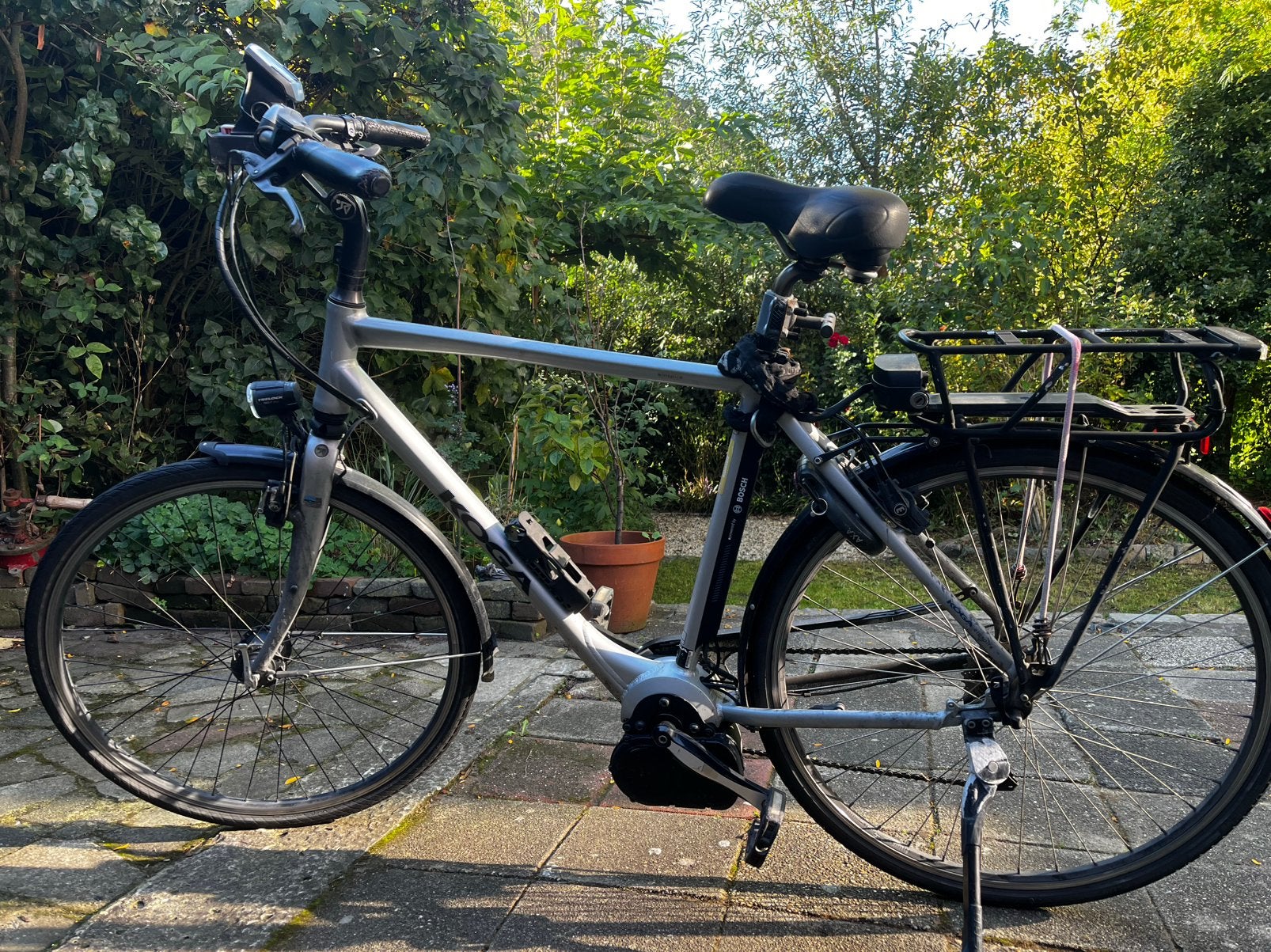 Koga E-bike Bosch middenmotor | Accu toe aan revisie, Ophalen, Minder dan 10 versnellingen, Gebruikt, Velgrem
