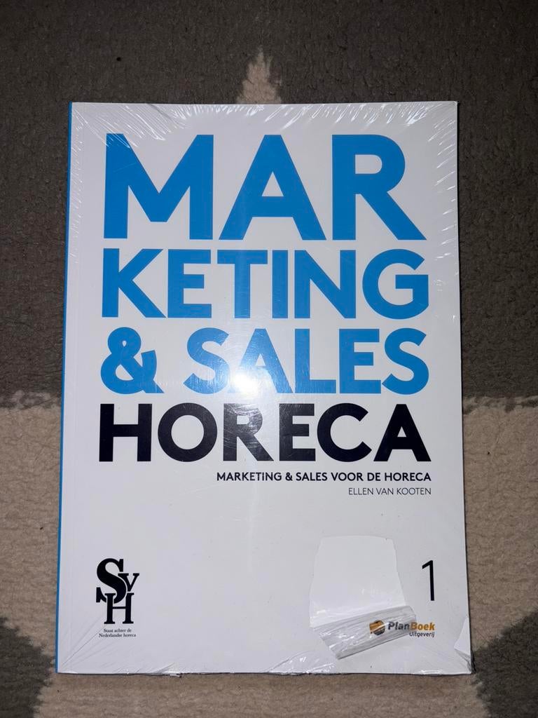 Studieboek Marketing & Sales horeca, Ophalen of Verzenden, Beta, Nieuw, MBO