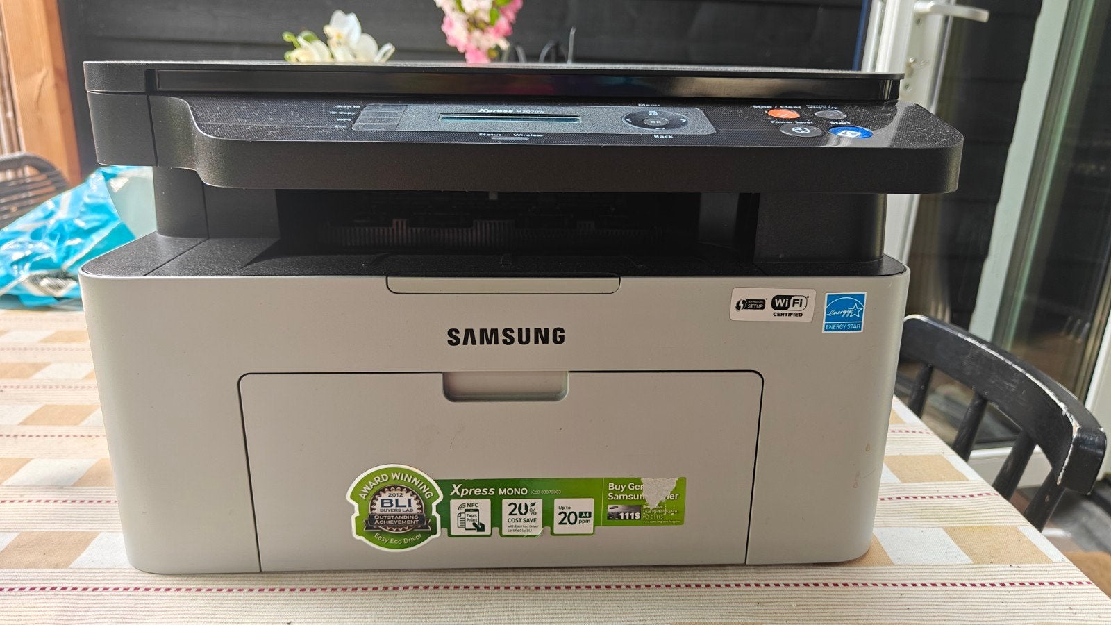 Samsung Xpress M2070FW Laser All-in-One Printer, Computers en Software, Printers, Draadloos, Ophalen of Verzenden, Zo goed als nieuw