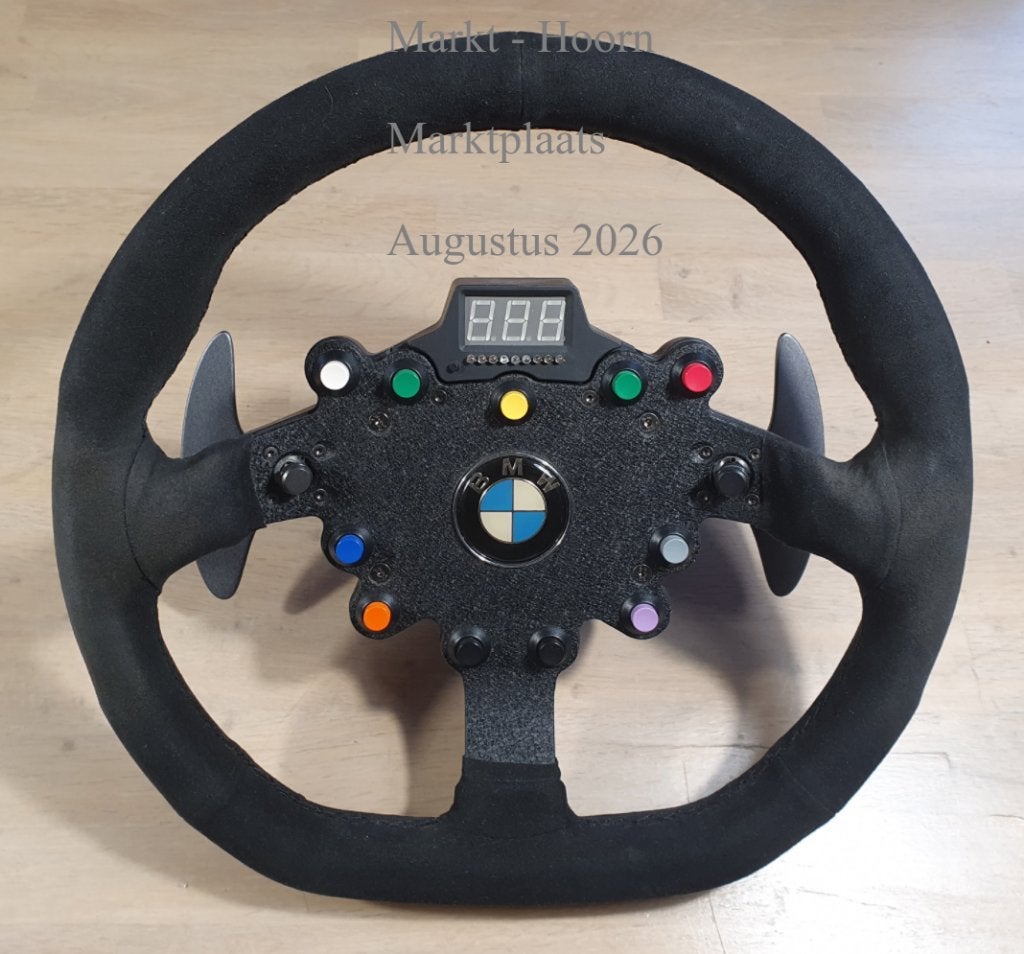 Fanatec BMW Sim Racing Stuurwiel, Racestuur, Gebruikt, RGB verlichting, Ophalen of Verzenden