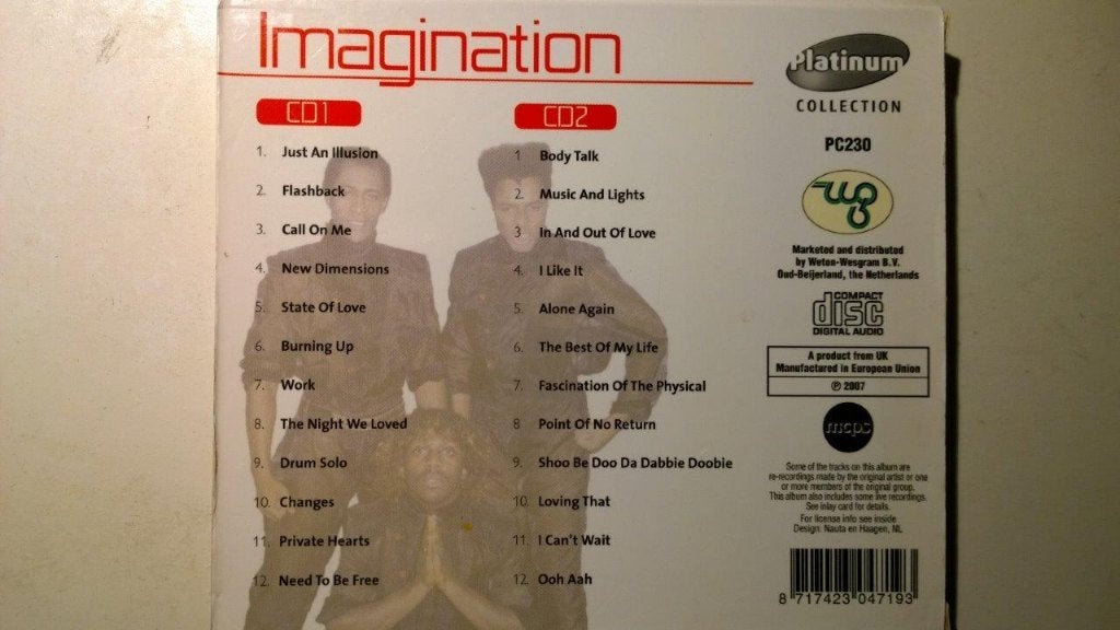 Imagination - Imagination, Ophalen of Verzenden, Zo goed als nieuw, Soul, Album