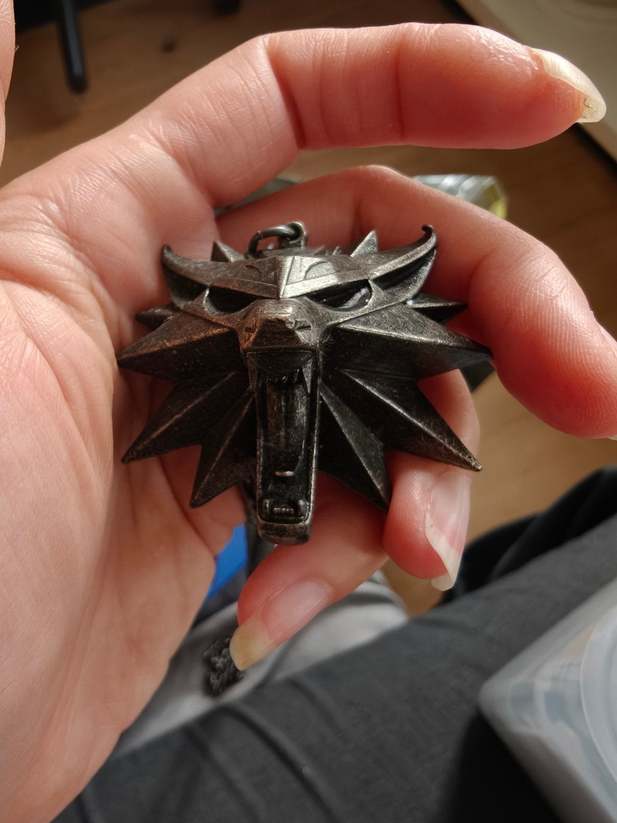 Witcher 3 Medallion, Ophalen of Verzenden, Nieuw, Overige materialen
